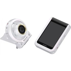 カシオ CASIO デジタルカメラ EXILIM EX-FR100LWE カメラ部/モニター部分離 セルフィーが簡単 3つのこだわり自分撮り機能