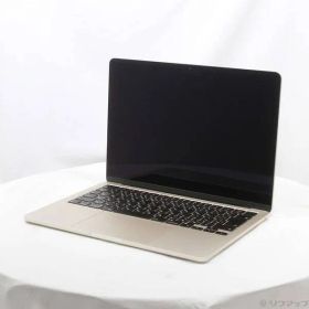 ソフマップ 〔中古品〕 MacBook Air 13.6-inch Early-2024 MXCU3J／A Apple M3 8コアCPU_10コアGPU 16GB SSD512GB スターライト 〔15.3 Sequoia〕【262】