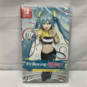未開封品 ニンテンドースイッチ Fit Boxing feat. 初音ミク‐ミクといっしょにエクササイズ‐
