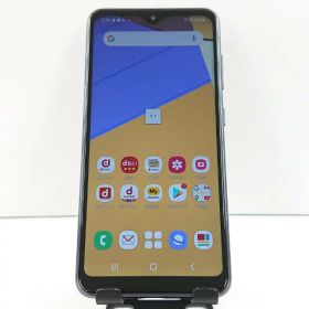 Galaxy A21 SC-42A ドコモ ブラック 送料無料 本体 c16805 【中古】
