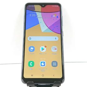 Galaxy A21 シンプル SCV49 au ブラック 送料無料 本体 c16814 【中古】