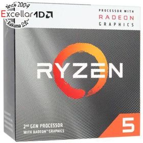 エーエムディー(AMD)のAMD Ryzen 5 3400G YD3400C5M4MFH 3.7GHz SocketAM4(PCパーツ)