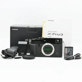 ＜良品＞ FUJIFILM X-Pro3 ブラック｜シャッター数わずか264枚｜高耐久チタン外装｜付属品完備｜極小打痕ありの良好コンディション