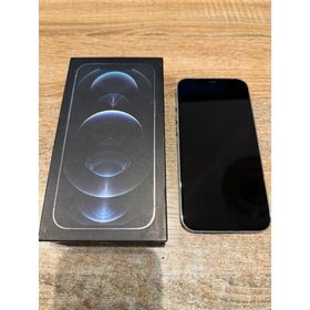 【中古正常品】iPhone12ProMax 128GB シルバー 正規SIMフリー MGCV3J/A A288