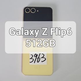 ギャラクシー(Galaxy)の<3963>galaxy z flip6 512gb(スマートフォン本体)