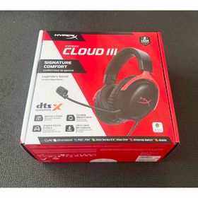 【新品未開封】HyperX Cloud III ゲーミング ヘッドセット(ヘッドフォン/イヤフォン)
