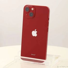 ソフマップ 〔中古品〕 iPhone13 128GB プロダクトレッド MLNF3J／A SIMフリー【276】