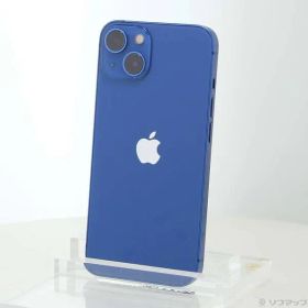 ソフマップ 〔中古品〕 iPhone13 128GB ブルー MLNG3J／A SIMフリー【262】