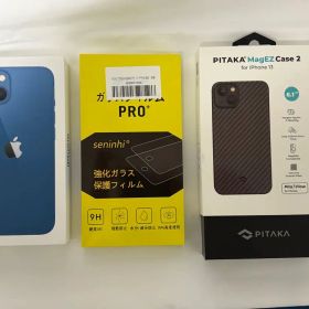 iPhone 13 512GB SIMフリー 箱あり PITAKAケースおまけ付