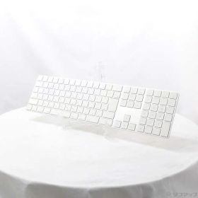 【中古】Apple(アップル) Magic Keyboard (テンキー付き) MQ052J／A シルバー 【262-ud】