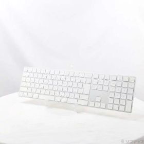 【中古】Apple(アップル) Magic Keyboard (テンキー付き) MQ052J／A シルバー 【258-ud】
