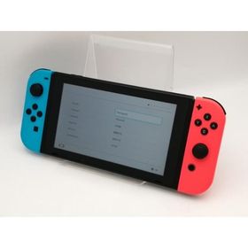 【中古】Nintendo Switch 本体 Joy-Con(L) ネオンブルー/(R) ネオンレッド HAD-S-KABAA 【2019年8月】【中野】保証期間１ヶ月【ランクB】