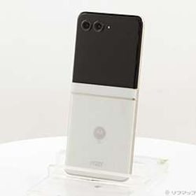 motorola razr 50d 256GB ホワイトマーブル M-51E docomo SIMフリー