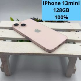 【美品】iPhone13mini 128GB ピンク 382