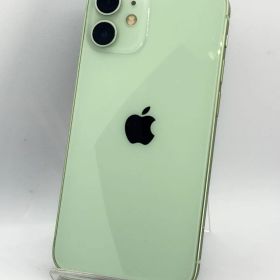 【BT100%】iPhone 12 mini 64GB グリーン AU SIMロック解除済 #160