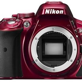 【中古】Nikon デジタル一眼レフカメラ D5300 レッド 2400万画素 3.2型液晶 D5300 RED