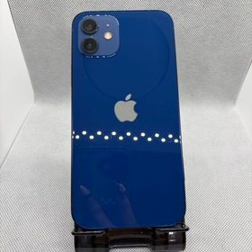 ○ハピネスネット SIMフリー iPhone12 64GB ブルー バッテリー80%