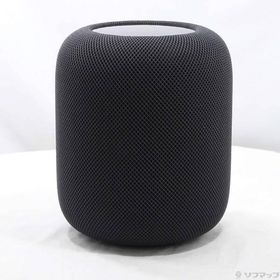 〔中古〕Apple(アップル) 〔展示品〕 HomePod 第2世代 MQJ73J／A ミッドナイト〔269-ud〕