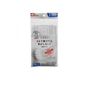2980円以上で注文可能 レック ふわるん Nマスク ふつう LGR ライトグレー 7枚入 (1個)