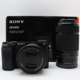 SONY α6400 ダブルズームキット ブラック