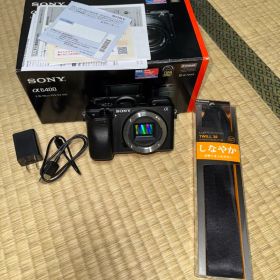 SONY α6400 ミラーレス一眼 + レンス sigma 16mm f1.4