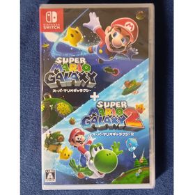 ニンテンドウ(任天堂)のスーパーマリオギャラクシー ＋ スーパーマリオギャラクシー 2 新品未開封(家庭用ゲームソフト)