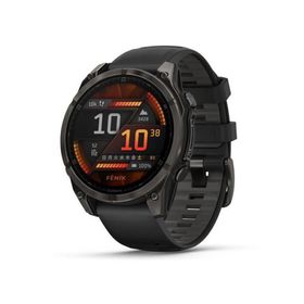 GARMIN ガーミン 0100290427 010-02904-27 fenix 8(フェニックス 8)Sapphire AMOLED 47mm GPSスマートウォッチ Ti Carbon Gray DLC / Black