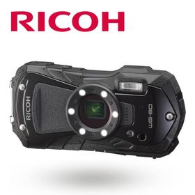 リコー RICOH WG-80 ブラック 防水 耐衝撃 防塵 耐寒 アウトドアカメラ コンパクトデジタルカメラ コンデジ カメラ 中古
