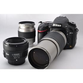 Nikon ニコン D600 単焦点＆標準＆超望遠トリプルレンズセット SDカード(16GB)付き
