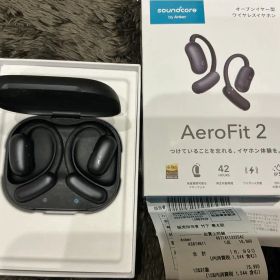 【付属完備】soundcore AeroFit 2 アンカー骨伝導イヤホン