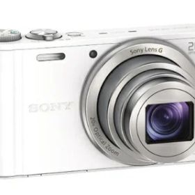 【中古】（新古品） SONY デジタルカメラ Cyber-shot WX300 2110万画素 光学20倍 ホワイト DSC-WX300(W)