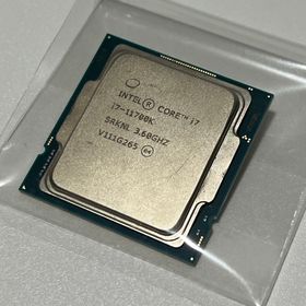 インテル(intel)のCPU intel core i7-11700K POSTチェック済(PCパーツ)