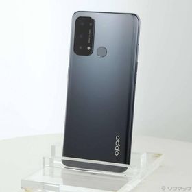 〔中古〕OPPO(オッポ) OPPO Reno5 A 128GB シルバーブラック A103OP Y!mobile SIMフリー〔348-ud〕