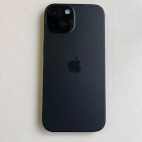 美品 iPhone 15 256GB ブラック バッテリー84% MTMN3J/A - 7352