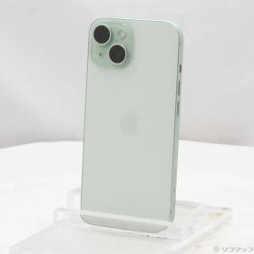 ソフマップ 〔中古品〕 iPhone15 128GB グリーン MTMM3J／A SIMフリー【349】
