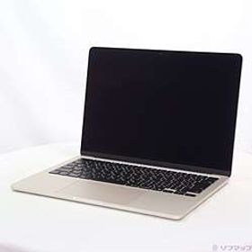 MacBook Air 13.6-inch Early-2025 MW0Y3J／A Apple M4 10コアCPU_8コアGPU 16GB SSD256GB スターライト 〔15.7 Sequoia
