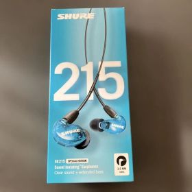 SHURE SE215SPE-A トランスルーセントブルー