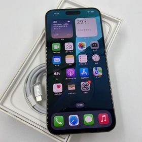 6012008K【新品同様品】iPhone15ProMax 256GB(ナチュラルチタニウム)
