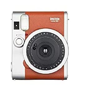 【中古】(非常に良い)FUJIFILM インスタントカメラ チェキ instax mini 90 ネオクラシック ブラウン INSTAX MINI 90 BROWN