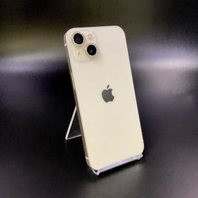 アップル(Apple)の【全額返金保証】【最速発送】Apple iPhone iPhone 13 128GB スターライト SIMフリー 動作確認済(スマートフォン本体)
