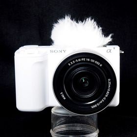 ソニー(SONY)の【中古】(ソニー) SONY VLOGCAM ZV-E10M2K W ホワイト(コンパクトデジタルカメラ)