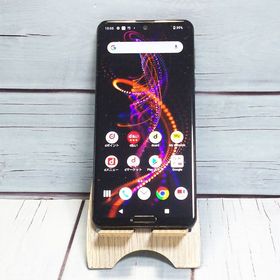 AQUOS R docomo 5G SHARP SH-51A ブラック [訳あり] 010