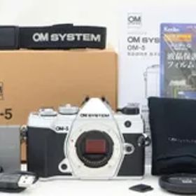 ☆極上美品☆ OLYMPUS オリンパス OM SYSTEM OM-5 ボディ 元箱 付属品 Shot数 僅か 3,000枚前後！ ♯25081806