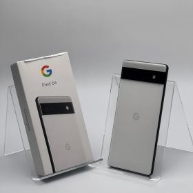 【中古B】Google Pixel 6a 128GB Chalk SIMフリー 白ロム