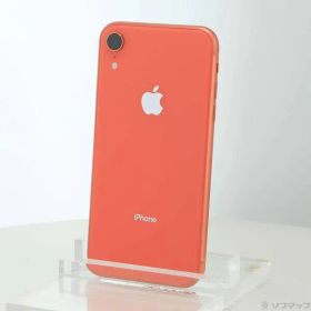 ソフマップ 〔中古品〕 iPhoneXR 64GB コーラル MH6Y3J／A SIMフリー【349】