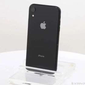 ソフマップ 〔中古品〕 iPhoneXR 128GB ブラック MT0G2J／A SIMフリー【269】