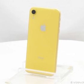 ソフマップ 〔中古品〕 iPhoneXR 128GB イエロー MT0Q2J／A SIMフリー【348】