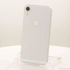 ソフマップ 〔中古品〕 iPhoneXR 256GB ホワイト MT0W2J／A SIMフリー【352】