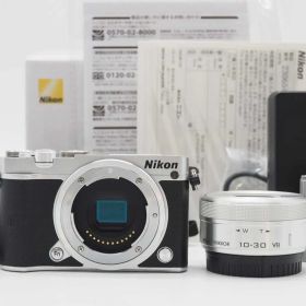 ニコン Nikon 1 J5 Camera Silver 10-30mm Lens 1269 Shots 元箱 [新品同様] #Z5867A