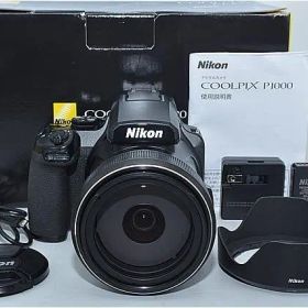 592★新品級★Nikon デジタルカメラ COOLPIX P1000 ブラック クールピクス P1000BK